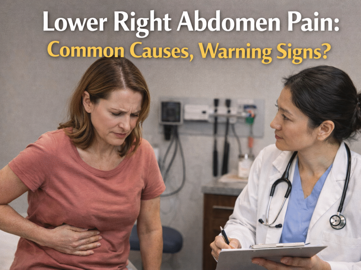 Lower Right Abdomen Pain: Causes & When it's an Emergency