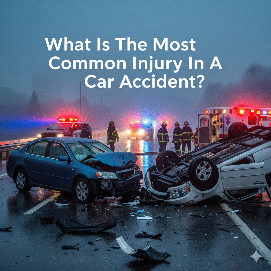 What Is The Most Common Injury In A Car Accident?