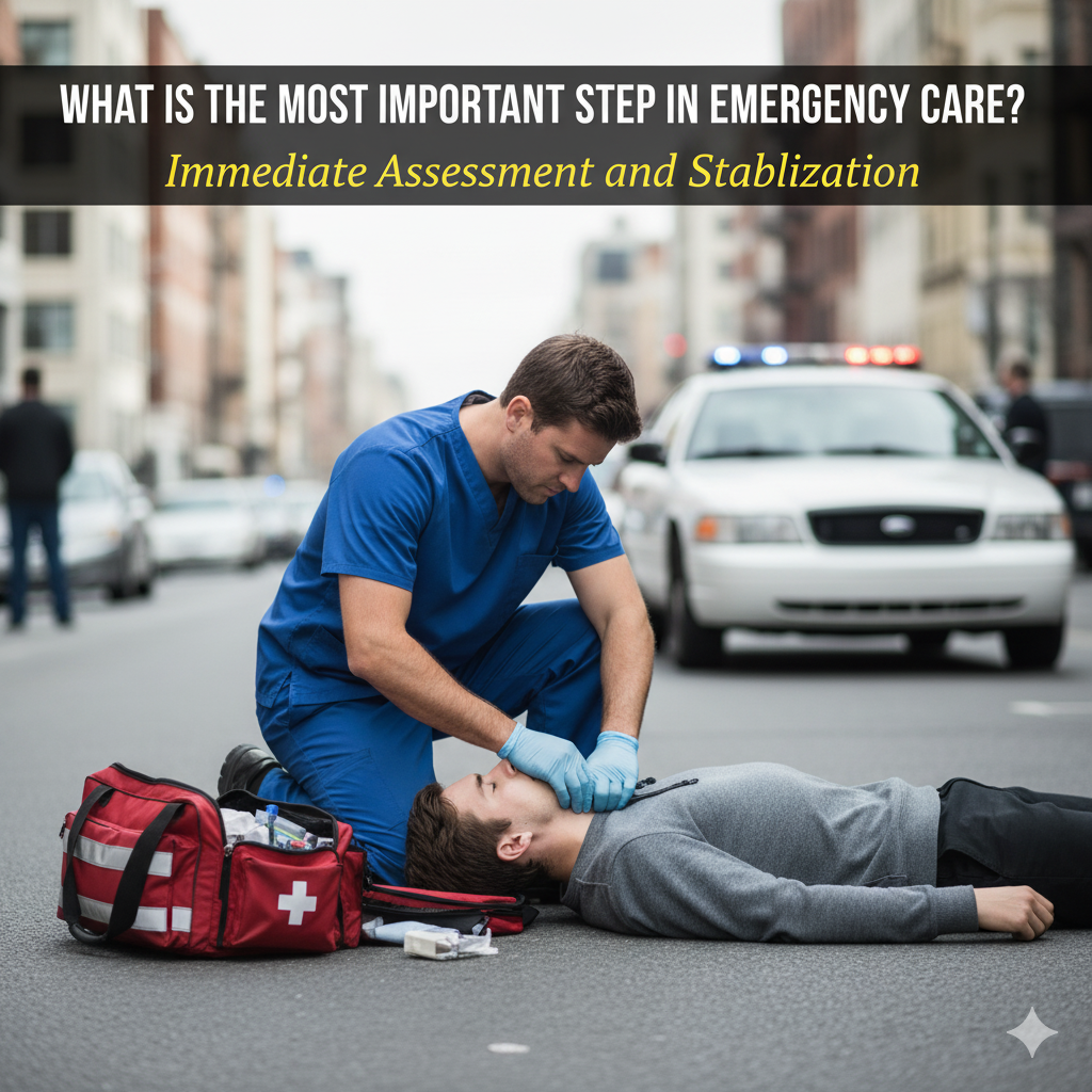 What Is The Most Important Step In Emergency Care?