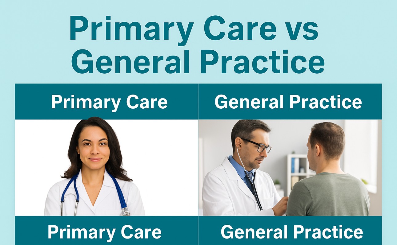 primary care vs general practice