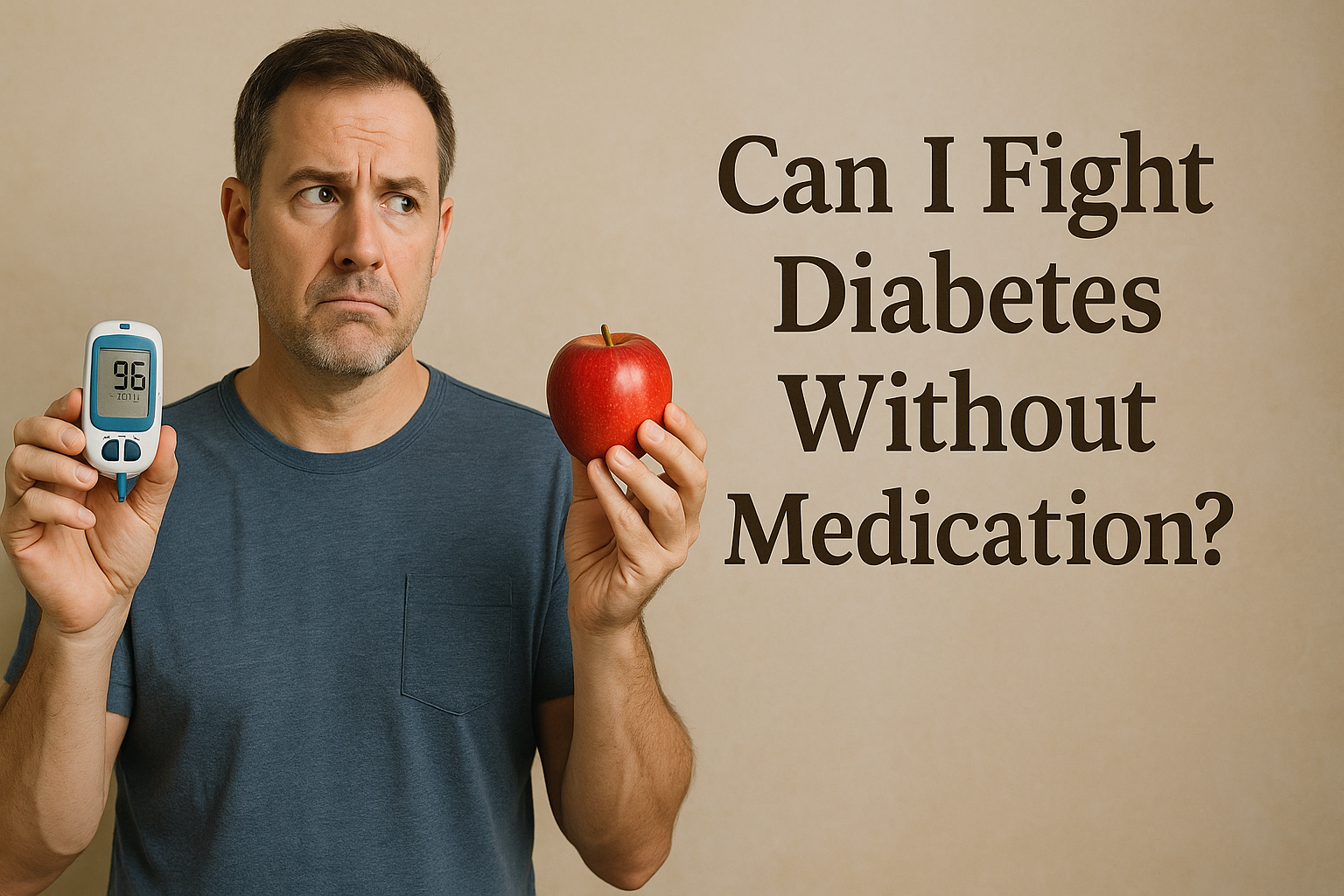 Can I Fight Diabetes Without Medication?