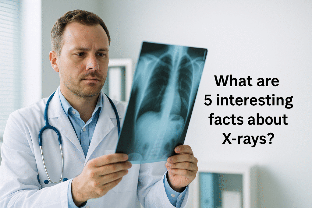 What are 5 interesting facts about X-rays?