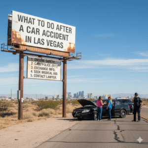 What to Do After a Car Accident in Las Vegas
