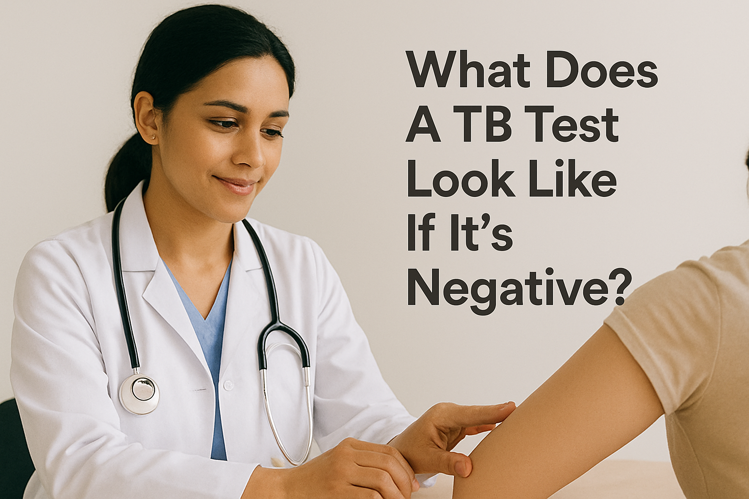 What Does A TB Test Look Like If It's Negative?
