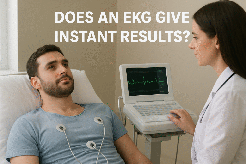 Does An EKG Give Instant Results?