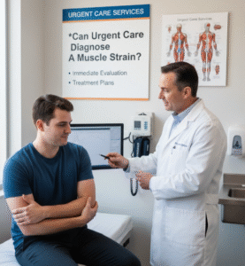 Can Urgent Care Diagnose A Muscle Strain?