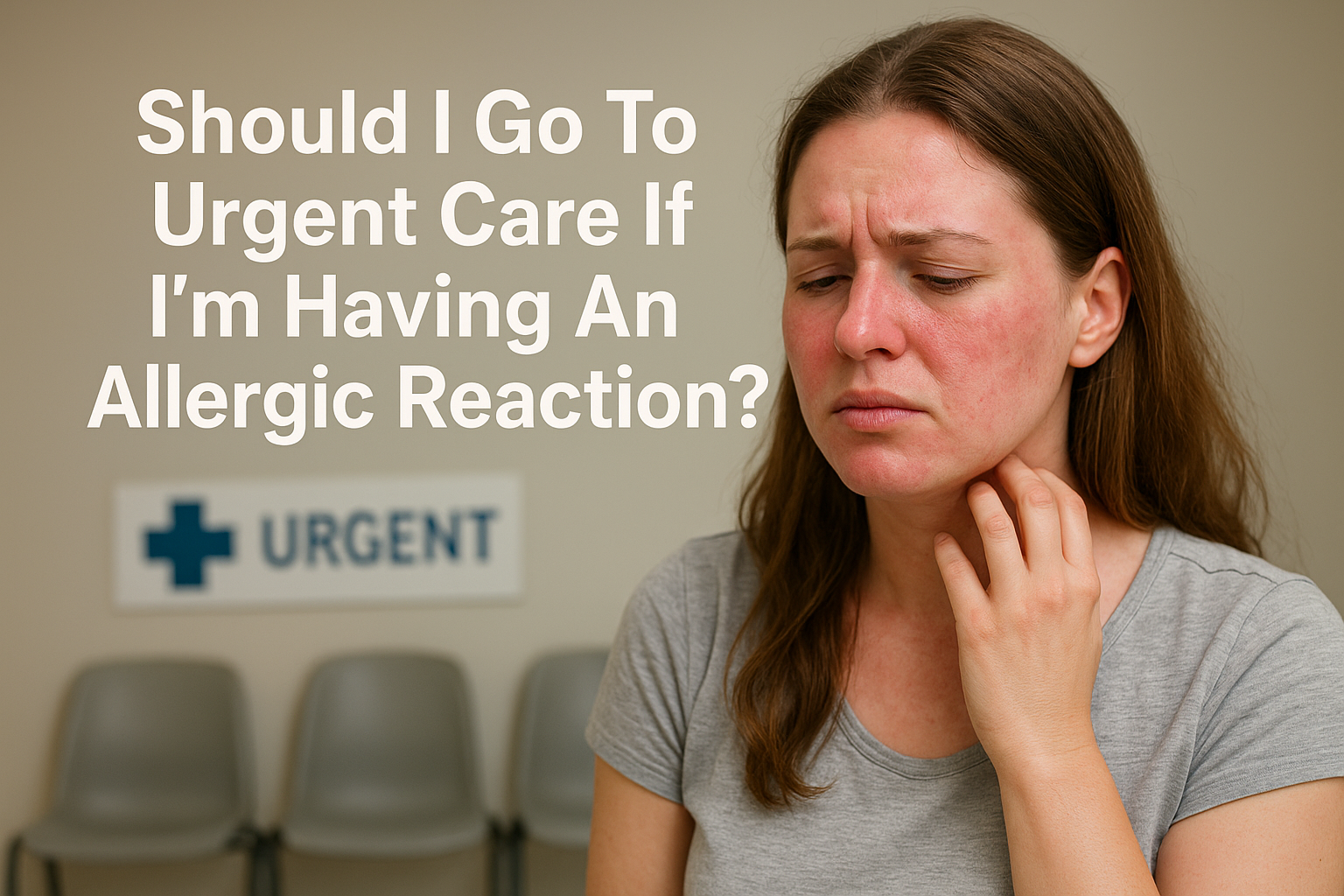 Should I Go To Urgent Care If I'm Having An Allergic Reaction?
