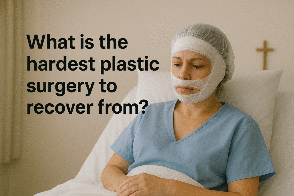 What is the hardest plastic surgery to recover from