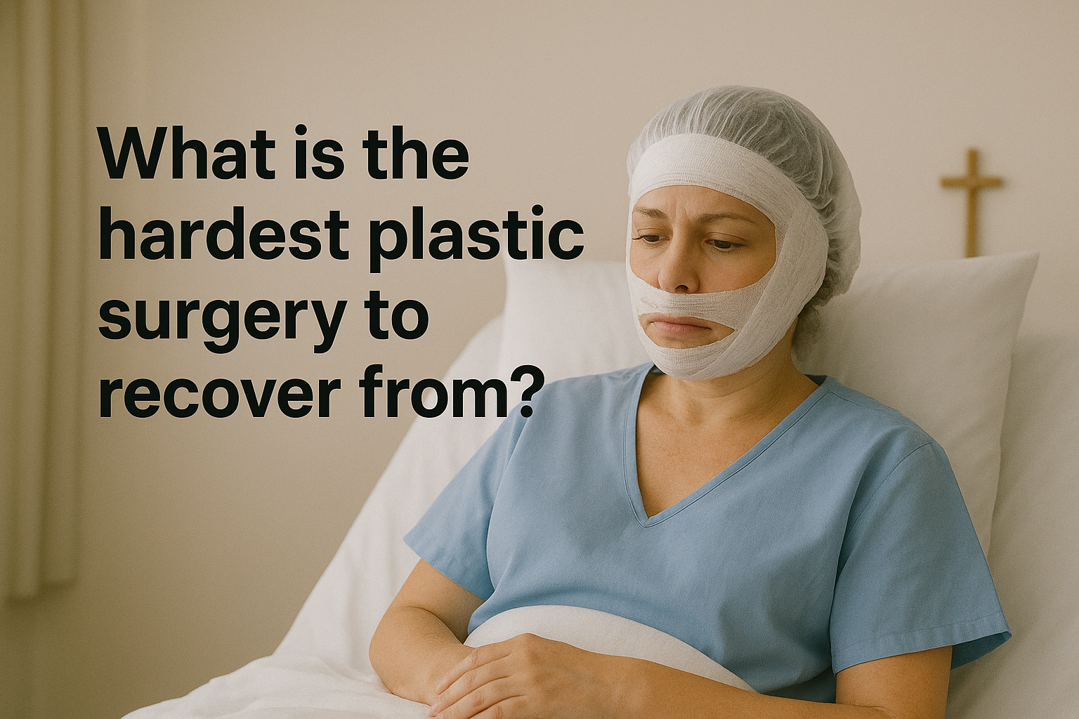 What is the hardest plastic surgery to recover from