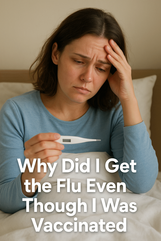 Why Did I Get the Flu Even Though I Was Vaccinated