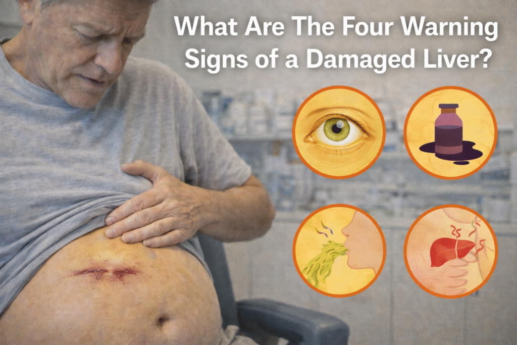 What Are The Four Warning Signs of a Damaged Liver?