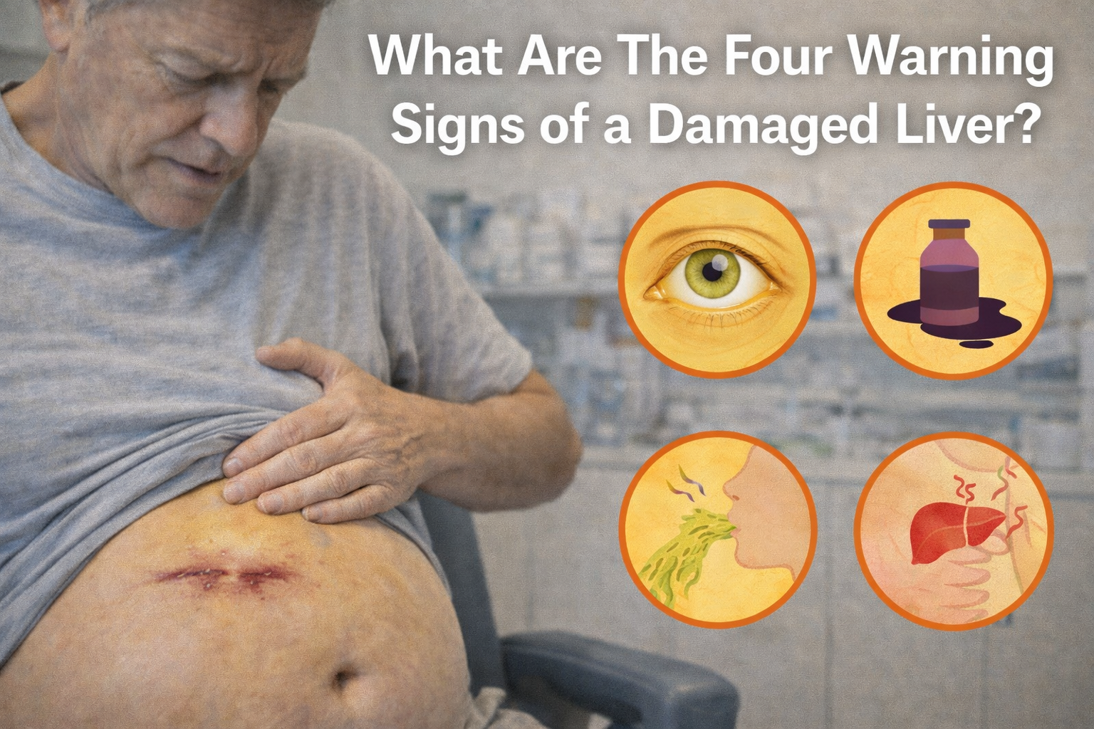 What Are The Four Warning Signs of a Damaged Liver?