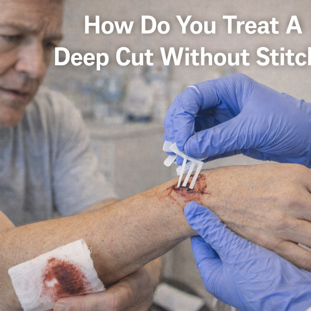 How Do You Treat A Deep Cut Without Stitches? - Sahara West