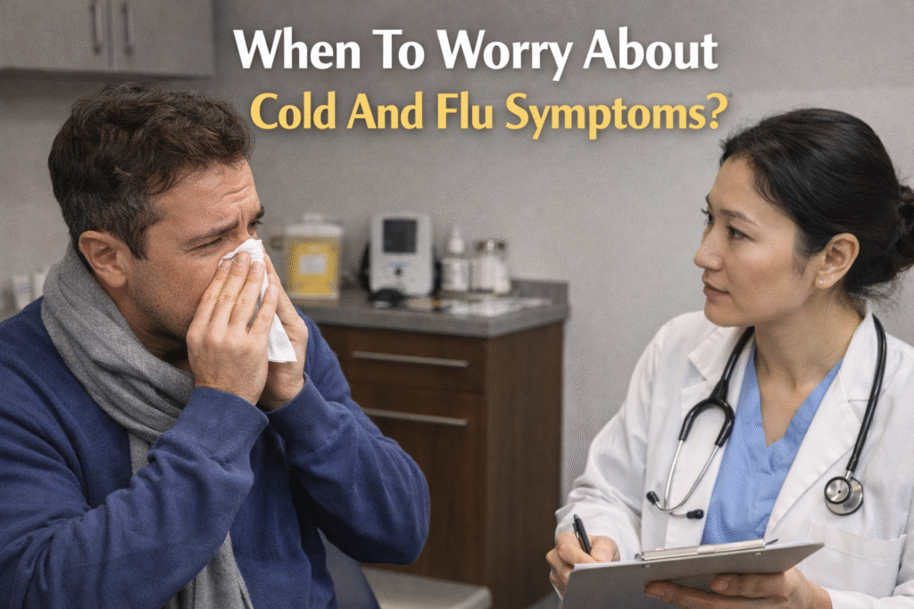When To Worry About Cold And Flu Symptoms?