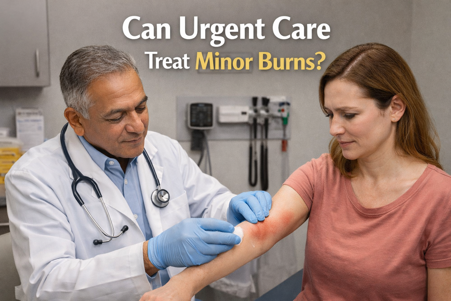 Can Urgent Care Treat Minor Burns?