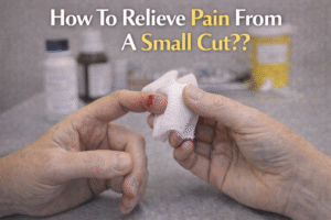 How To Relieve Pain From A Small Cut?