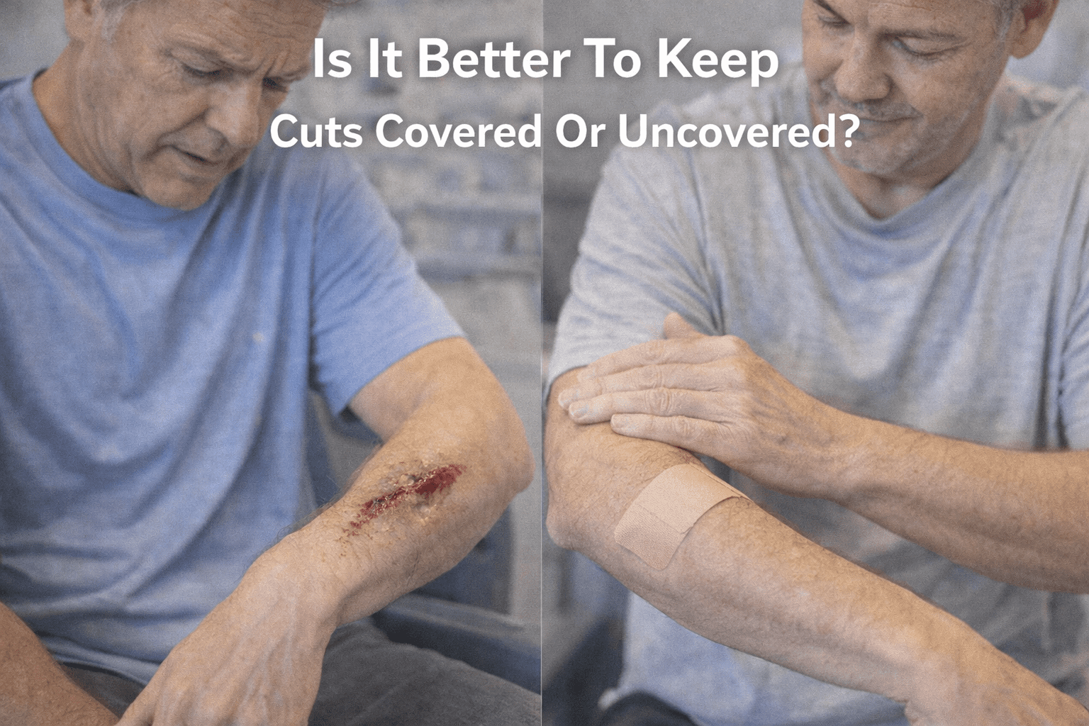 Is It Better To Keep Cuts Covered Or Uncovered?