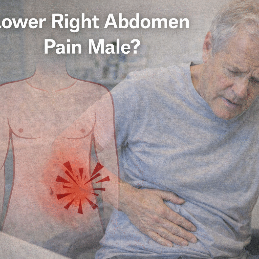 Lower Right Abdomen Pain in Men