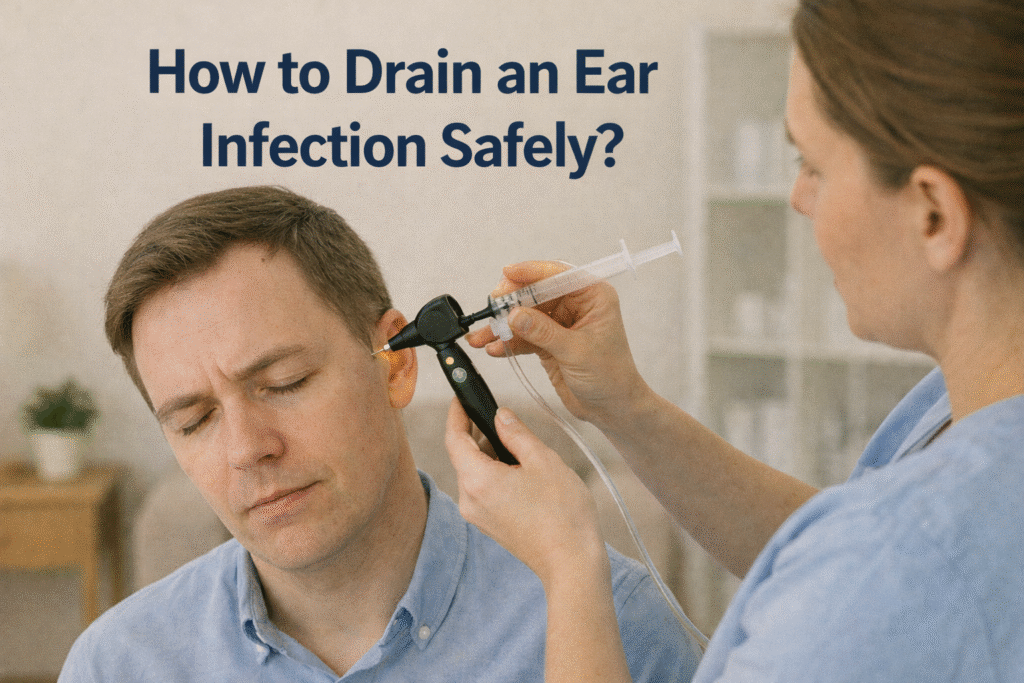 How to Drain an Ear Infection Safely