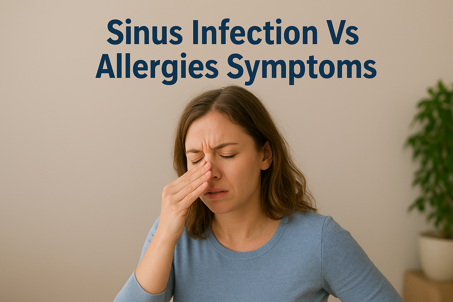 Sinus Infection Vs Allergies Symptoms