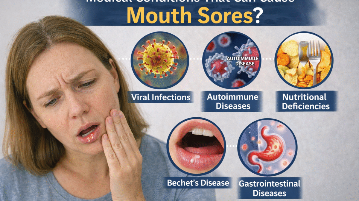 semaglutide and mouth sores Medical Conditions That Can Cause Mouth Sores?