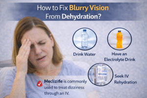 How to Fix Blurry Vision From Dehydration?