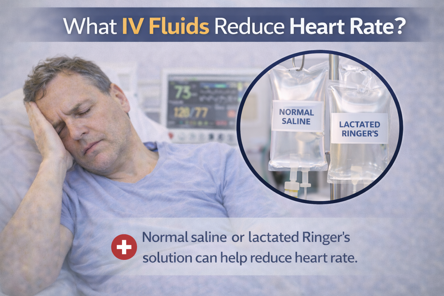 What IV Fluids Reduce Heart Rate