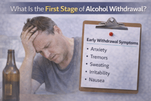 What Is the First Stage of Alcohol Withdrawal?