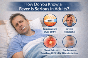 How Do You Know a Fever Is Serious in Adults?