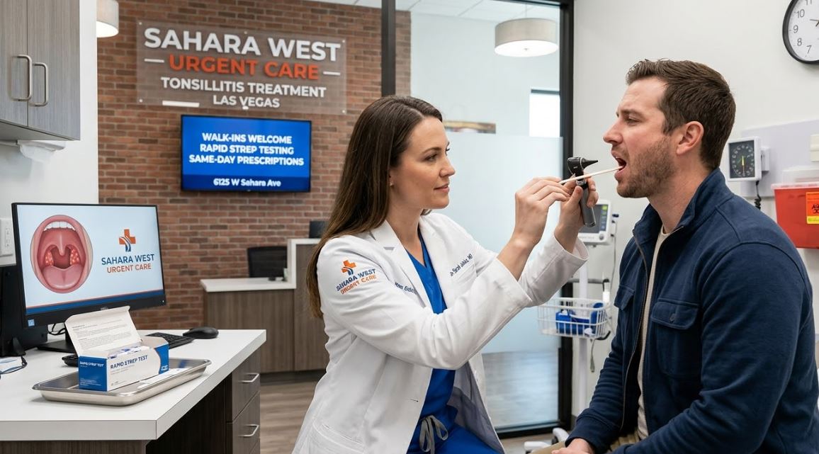 Tonsillitis Treatment las Vegas
