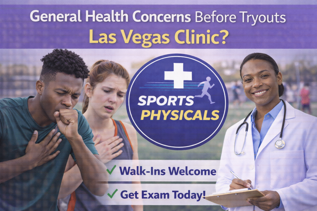 General Health Concerns Before Tryouts | Las Vegas Clinic