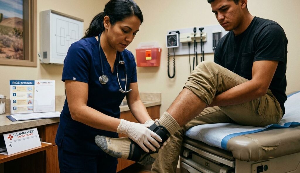 Do I Need Urgent Care for a Sprained Ankle in Las Vegas?