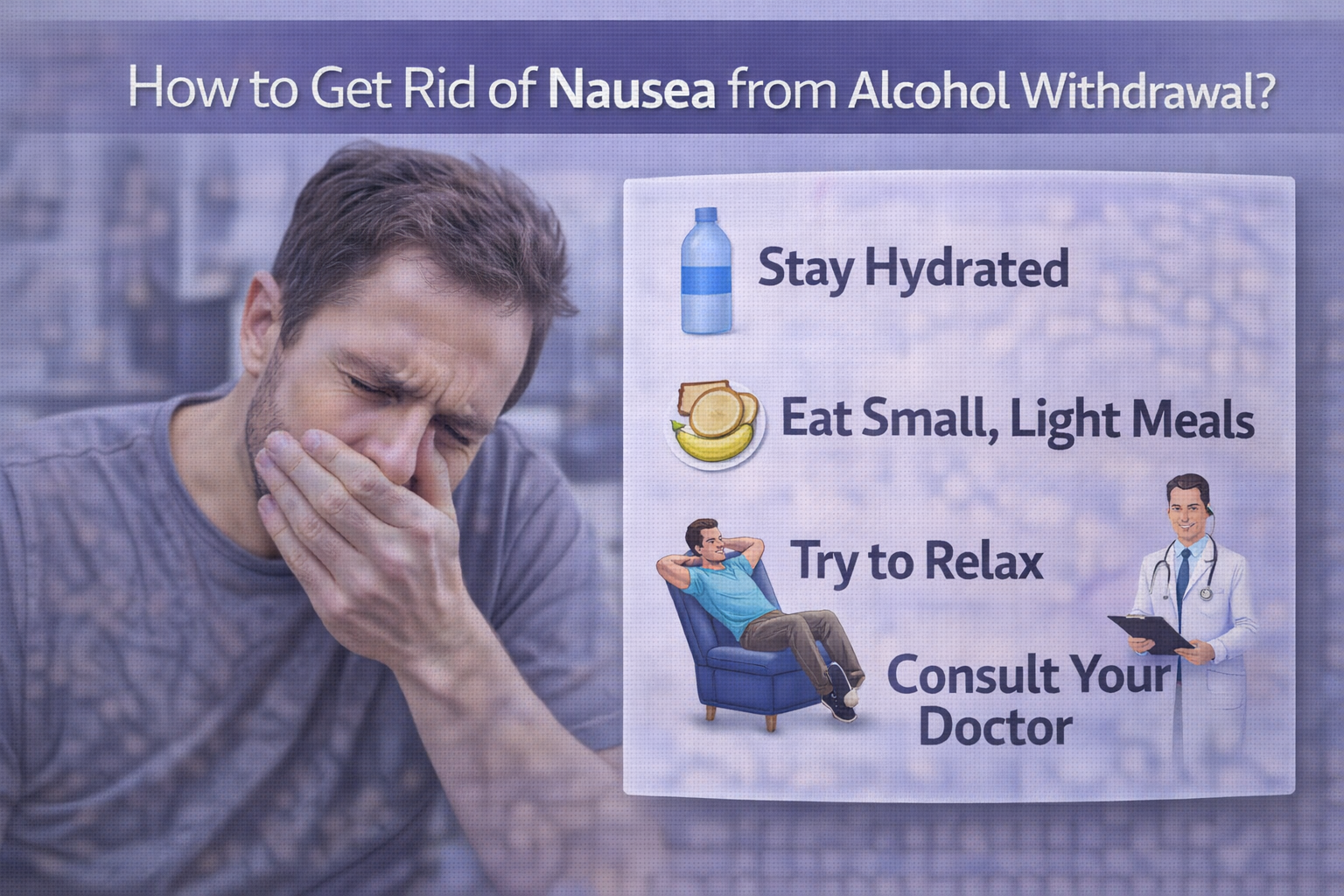 How to Get Rid of Nausea from Alcohol Withdrawal
