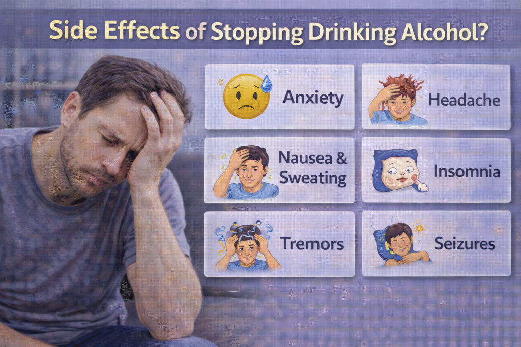 Side Effects of Stopping Drinking Alcohol