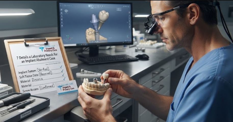 7 Details a Laboratory Needs for an Implant Abutment Case